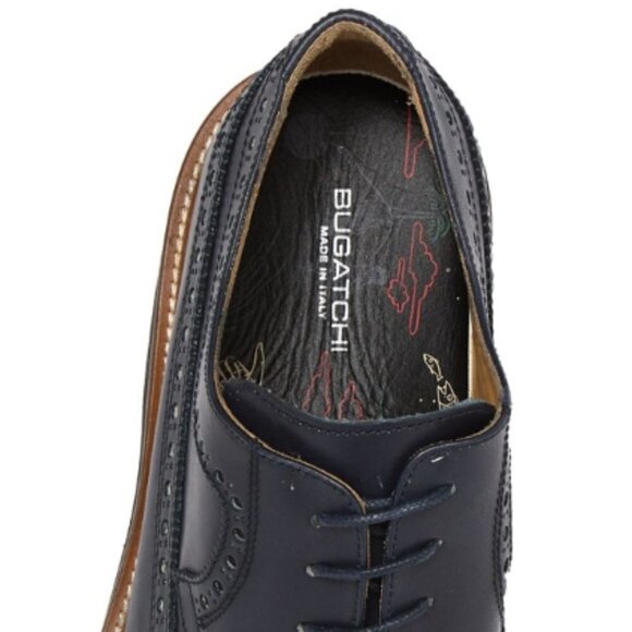 Bugatchi Wingtip Leather Derby-Style#LK201-Size 8 main image 4